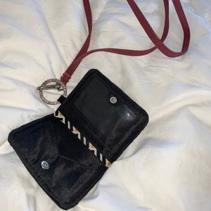 Vera Bradley wristlet and lanyard